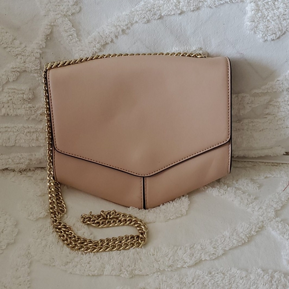 Sandro leather lou Purse in light pink